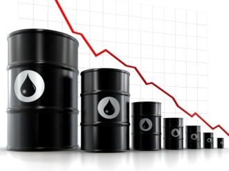 oil prices down